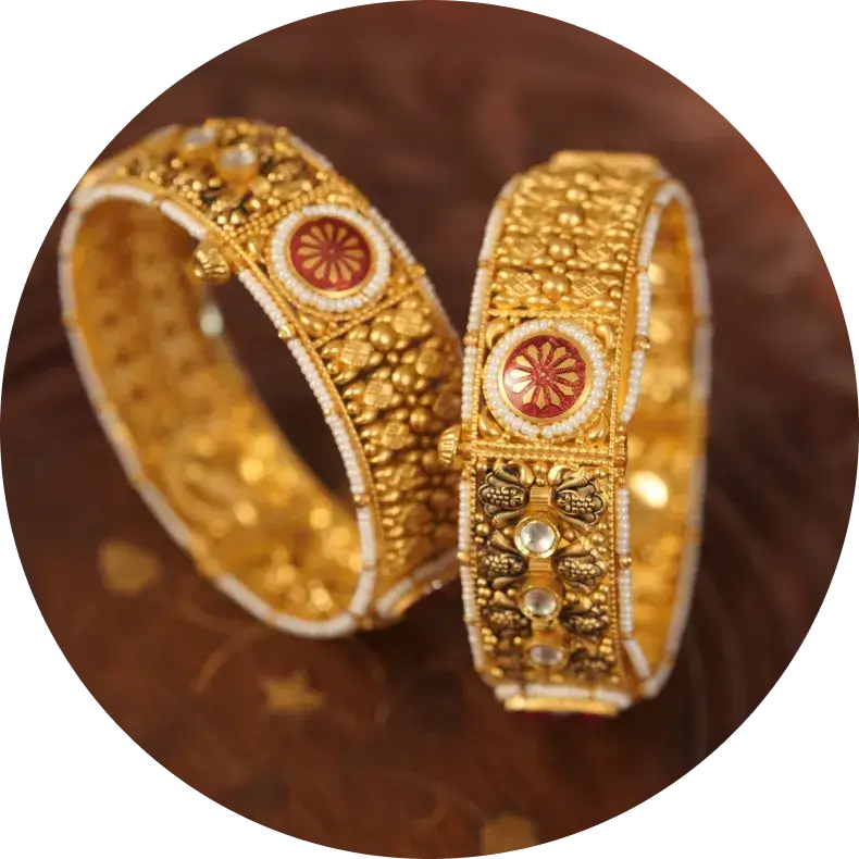 Buy quality Elegant 22kt Gold Finger Ring in Surat